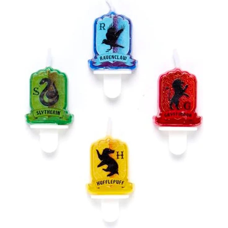 Amscan 9915080 - Mini-Figurenkerzen Harry Potter, 4 Stück, Kuchenkerzen, Geburtstagskerzen – Bild 2