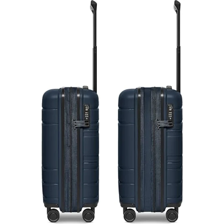 REDOLZ Hartschalen Kabinen-Koffer | Kleiner Trolley 40 x 20 x 55 cm mit Dehnfalte aus Polypropylen | Leicht & Robust, 4-Rollen, TSA (Essentials 11) – Bild 2
