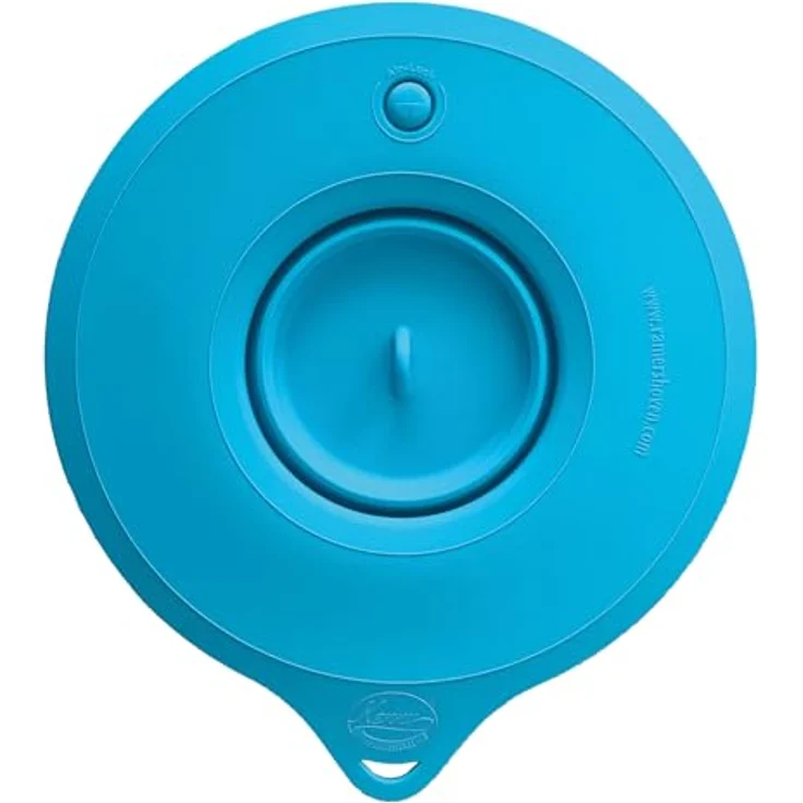 Kenny Professional Silikon Profi-Frischhaltedeckel "Überzieher" kompatibel mit Kenwood Cooking Chef XL Connect, spülmaschinenfest mit Airlock-Ventil, Aquamarin – Bild 2
