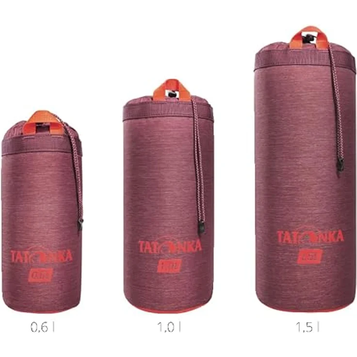 Tatonka Thermo Bottle Cover bordeaux red - Größe 1,5 Liter – Bild 5