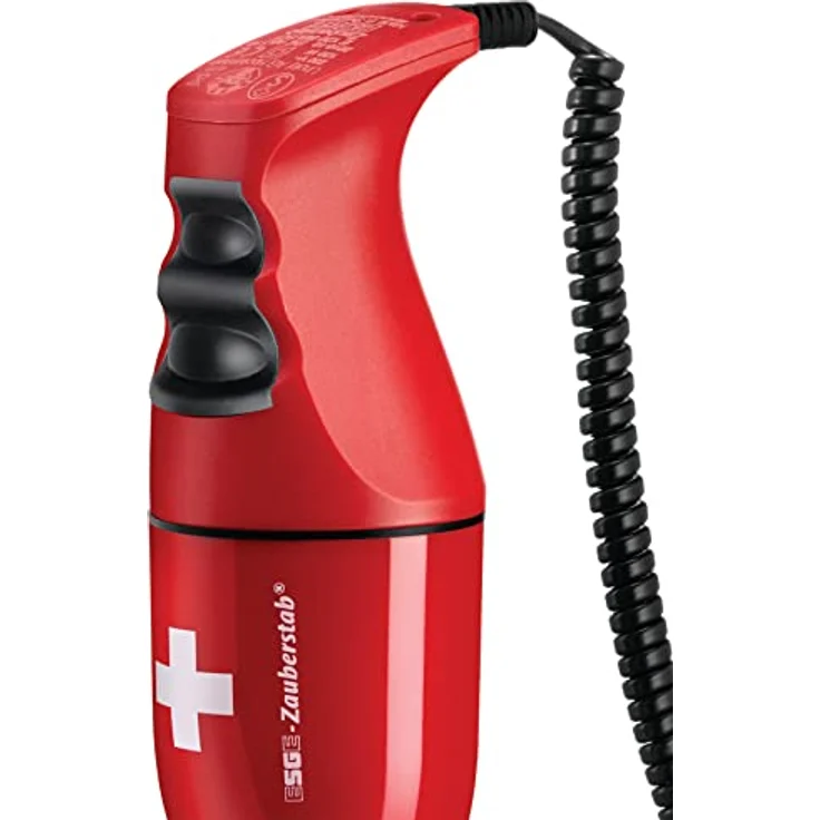 ESGE Zauberstab Stabmixer ESGE-Zauberstab E120 Select Premium-Set 902125, leistungsstarker AC-Motor, 7.000 oder 10.000 U/min, Multimesser, Schlagscheibe, Weiß/Rot – Bild 5