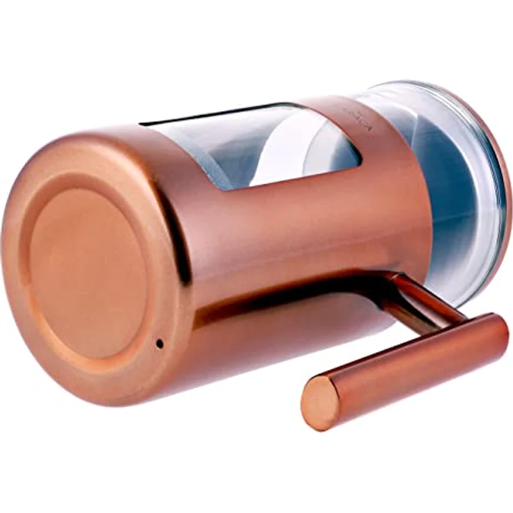 Karaca Borosilicate Glass Copper French Press 1000 ml Kaffee French Press, Kaffeepresse für Zuhause, Coffee Press – Bild 2