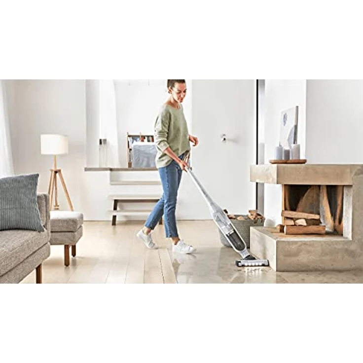 Bosch BCH3P2301 Flexxo Serie 4 Handstaubsauger, 50 min Akkubetrieb, freistehend, silber – Bild 9