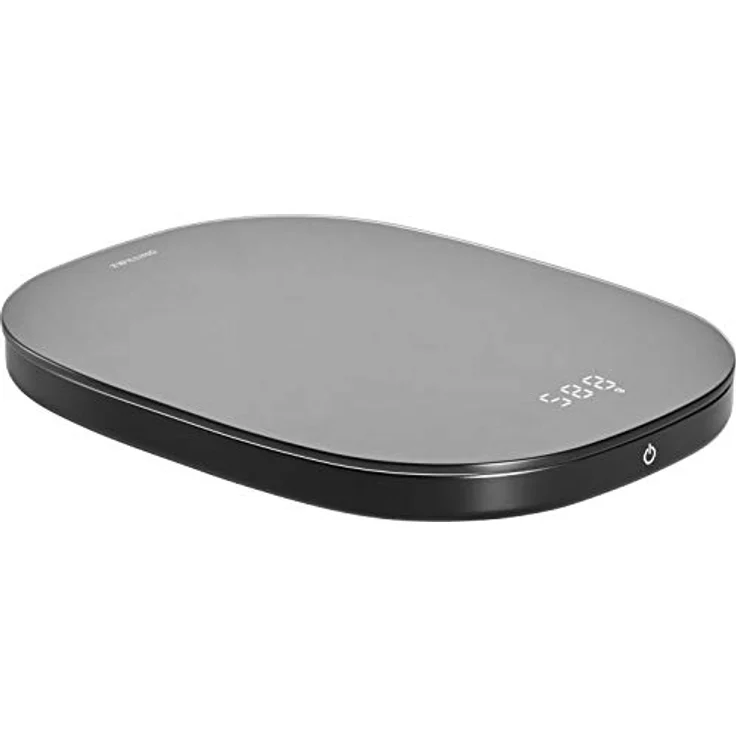 Zwilling Enfinigy Digitale Kuchenwaage, max. Tragkraft 10kg, TARA-Funktion, LCD-Display, schwarz – Bild 4
