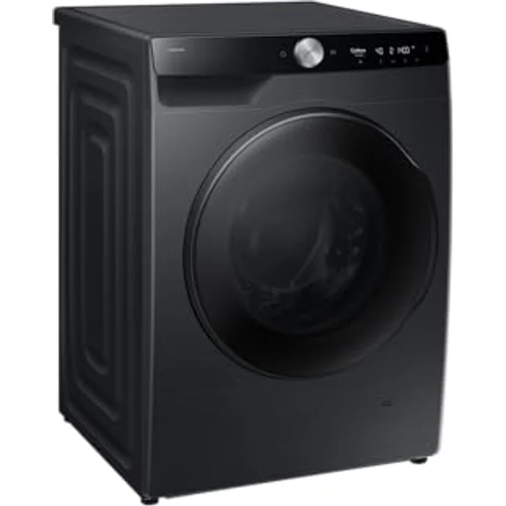 Samsung WD6400D Waschtrockner, 11+6 kg, EEK: D/A (-10%), AI Ecobubble, AI Wash, 1400 U/min, 72 dB, Schwarz – Bild 2