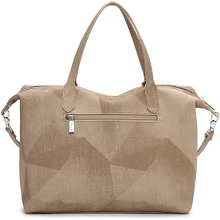 Tamaris TAS Karen Shopper Tasche, 40 cm, gelb aus 100% Polyurethan, 40 x 16 x 27 cm – Bild 3