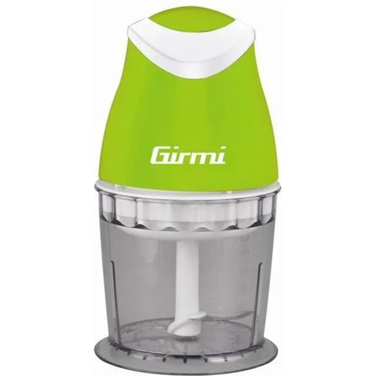 Girmi TR01 Mini Elektro Küchenhacker, 350W Leistung, 0.5L Kapazität, Grün