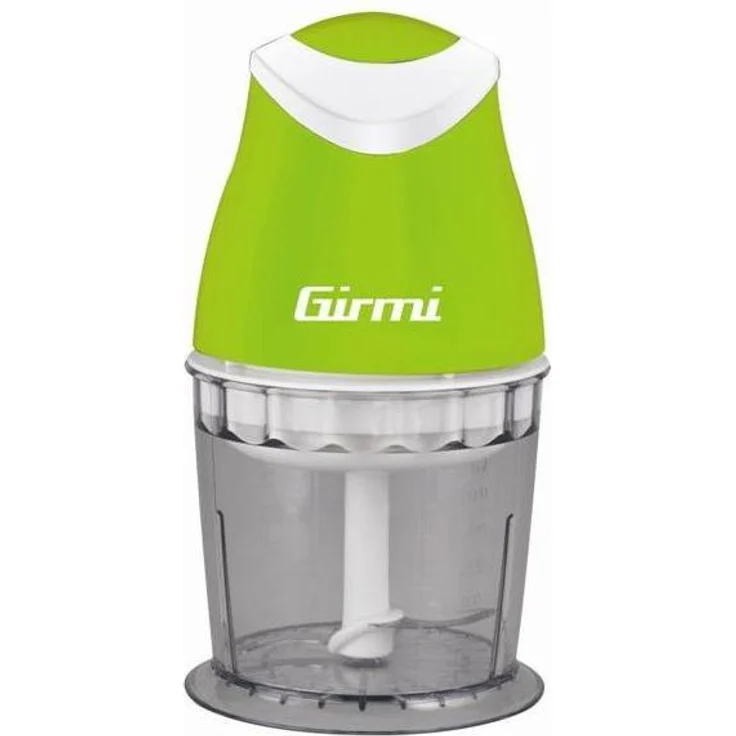 Girmi TR01 Mini Elektro Küchenhacker, 350W Leistung, 0.5L Kapazität, Grün