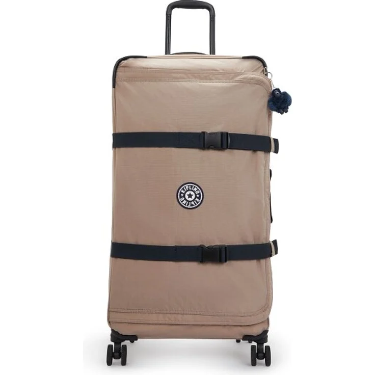 Kipling Basic Spontaneous 4 Rollen Trolley L 78 cm, grau, 100% Polyamid, 41 cm x 28 cm