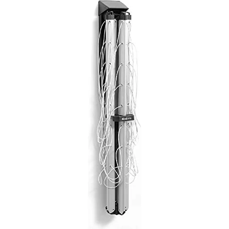 Brabantia Wandwäschespinne Wallfix, 24m Wäscheleine – Bild 3