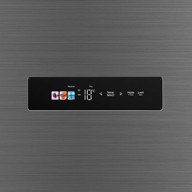 Midea MDRS791MIC46 Side by Side/Kühlschrank/Total NoFrost/Farbe Inox/Kompressor Inverter Quattro/LED-Display/Gefrierteil separat steuerbar/LED Beleuchtung – Bild 3