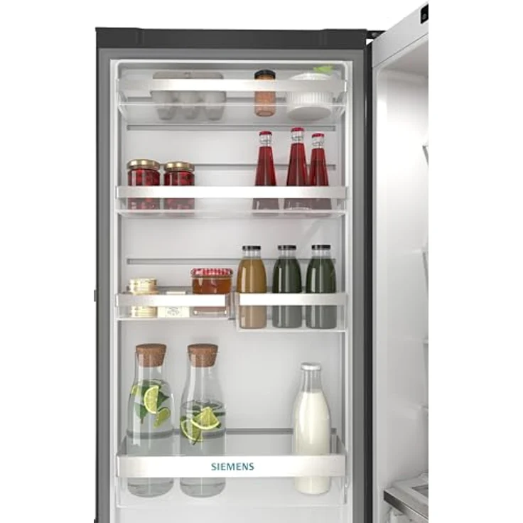 Siemens iQ500 KS36NAXCG, Freistehender Kühlschrank, 186.2 x 59.5 cm, Gebürsteter schwarzer Stahl, AntiFingerprint – Bild 12