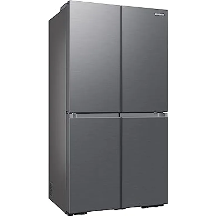 Samsung French-Door-Kühlschrank mit Gefrierfach, 178 cm, 649 l, AI Energy Mode (SmartThings), Auto Ice Maker, No Frost+, Edelstahl-Look, RF59C701ES9/EG