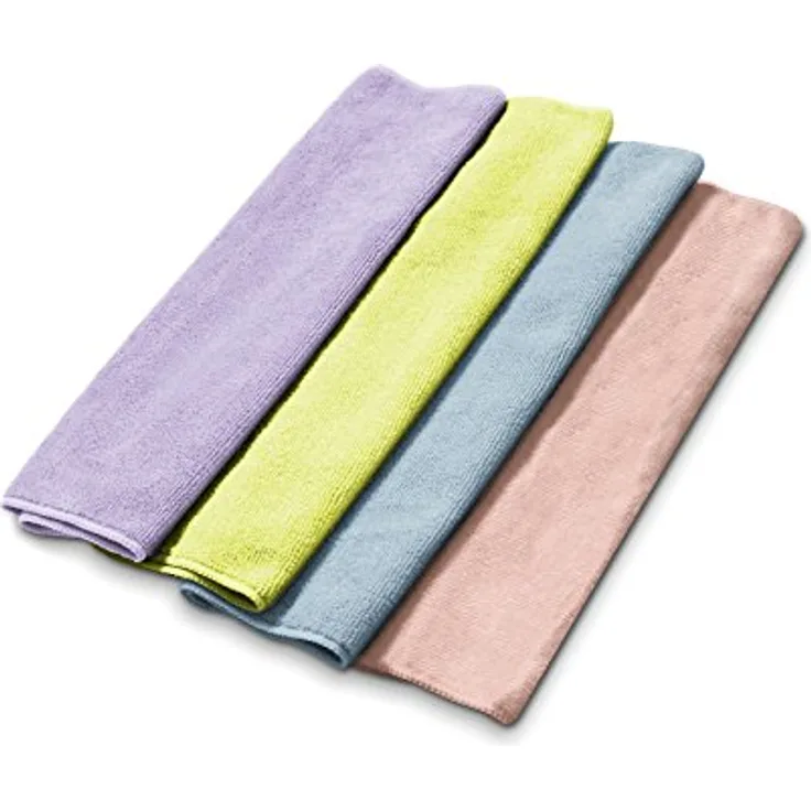 Mery 0953-Packung mit 4 Mikrofasertüchern, mikrofaser, bunt