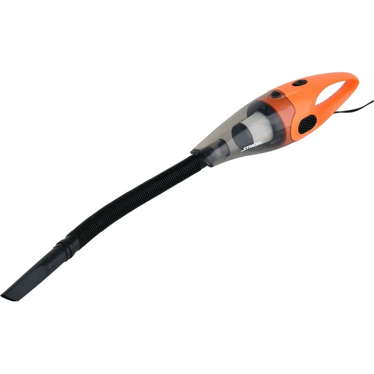 Sthor Akku-Handstaubsauger, 12V Beutellos mit 100W Leistung und HEPA-Filter, Zubehör für Autoreinigung