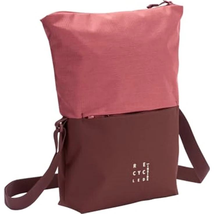 VAUDE Heka II Crossbody Bag, Umhängetasche in Dark Cherry, wasser- und schmutzabweisend, verstellbarer Schulterriemen – Bild 2