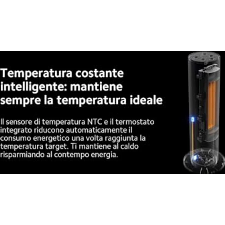Xiaomi Smart Tower Heater Lite Indoor White Fan electric space heater, Heizkörper, Konvektor – Bild 5