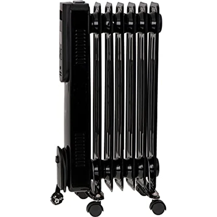 Camry CR 7812 1500w Ölradiator Schwarz mit LED-Display und Fernbedienung – Bild 2