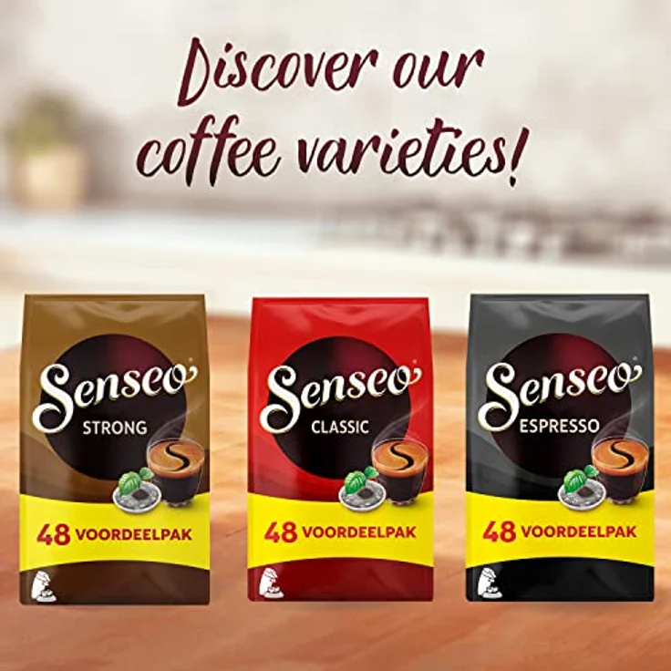 Senseo Kaffeepads Extra Strong / Extra Kräftig, Intensiver und Vollmundiger Geschmack, Kaffee für Kaffepadmaschinen, 480 Pads – Bild 9