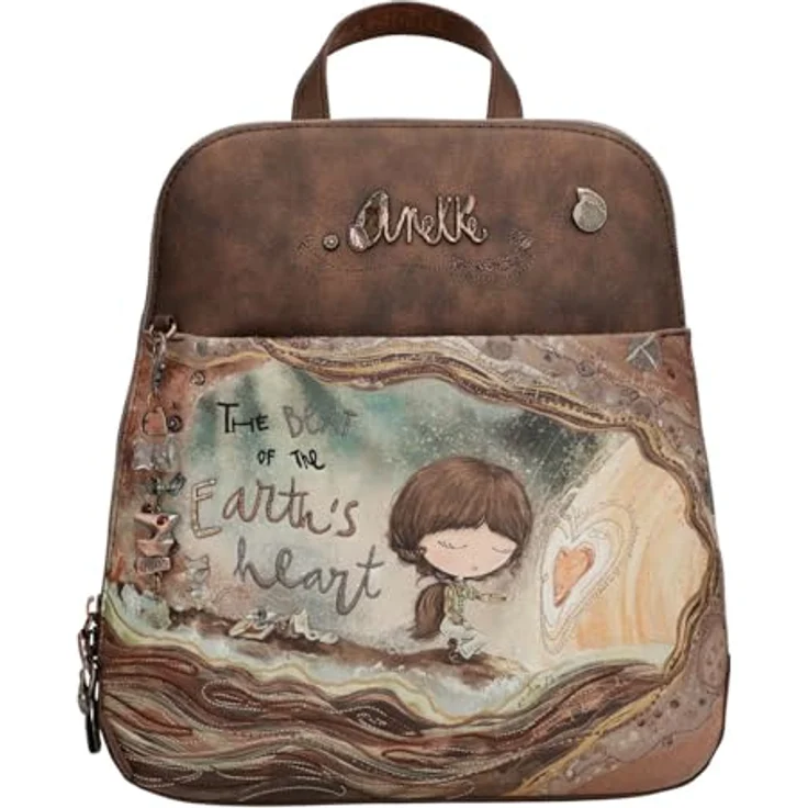 Anekke Core City Rucksack, 30 cm, mehrfarbig, 100% Polyurethan, 26 cm x 8 cm x 30 cm – Bild 1