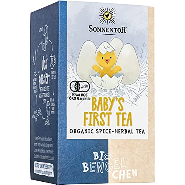 Sonnentor Babys erster Tee Bio-Kräutertee, vegan, 18 Beutel, 27 g, koffeinfrei, milde Gewürze für Säuglinge – Bild 2