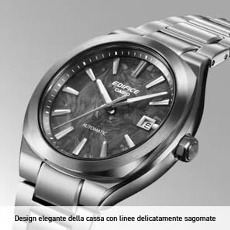 Casio Automatisches Gebäude EFK-200CD-1AER, Armbanduhr mit automatischem Uhrwerk und sportlichem Design – Bild 4