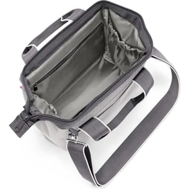 REISENTHEL® Einkaufsshopper allrounder cross herringbone grey, allrounder cross – Bild 4