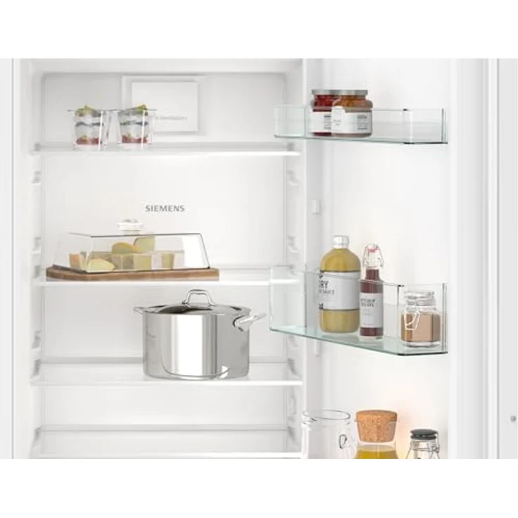 Siemens Einbau-Kühlschrank mit Gefrierbereich KI82LNSE0, LED-Beleuchtung und varioZone-Funktion, weiß – Bild 4
