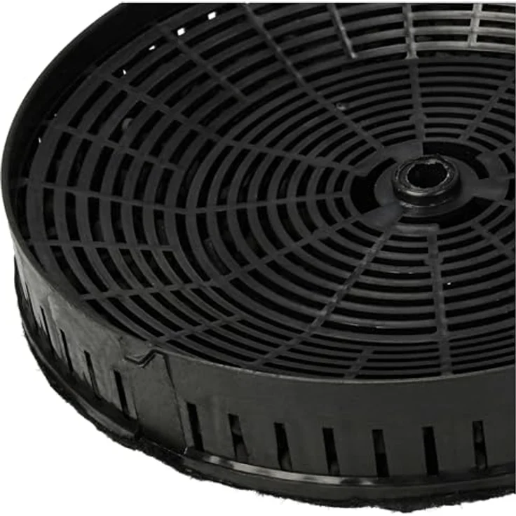 vhbw 4x Aktivkohlefilter kompatibel mit Elica 208355404731, 208355404730, 208355404733, 208355404732, 208355404734 Dunstabzugshaube - 17,2 cm, Schwarz – Bild 7