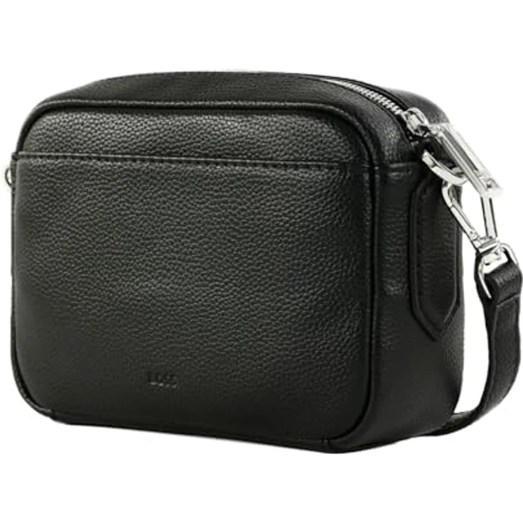 Hugo Boss Anett New, Umhängetasche für Damen aus Polyester und Polyurethan, Maße 20 x 14 x 6 cm, Schwarz – Bild 4