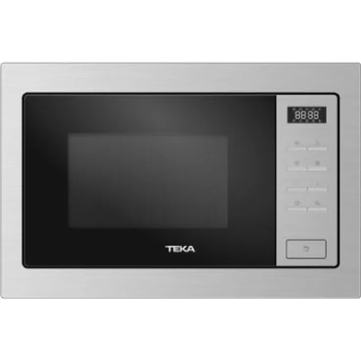 TEKA MSEG 825 FI SS, Mikrowelle mit Grill, Edelstahl, 25 l, 1450 W, 1000 W Quartz Grill, 10 Menüs, Anti-Fingerabdruck