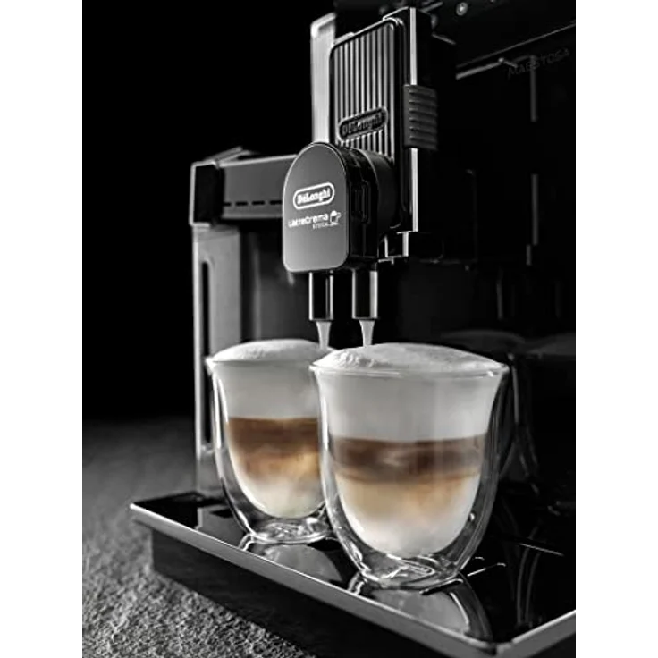 De’Longhi Maestosa EPAM 960.75.GLM Kaffeevollautomat , 2 cups, Silber/Schwarz – Bild 3