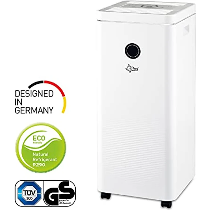 Suntec Wellness Luftentfeuchter DryFix 20 PRO [für Räume bis 150 M³ (~65 M²) , Entfeuchtungsleistung 20 L-Tag, inkl. Luftreinigungsfunktion + Wäschetrocknung, Max. 370 W] – Bild 4