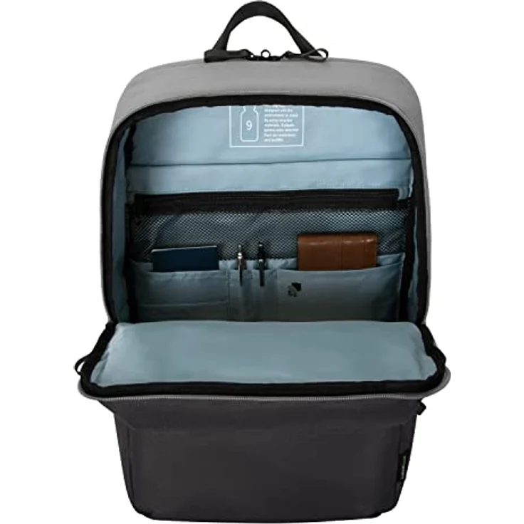 Targus Sagano TBB634GL 16" EcoSmart® Reiserucksack - Schwarz/Grau – Bild 2