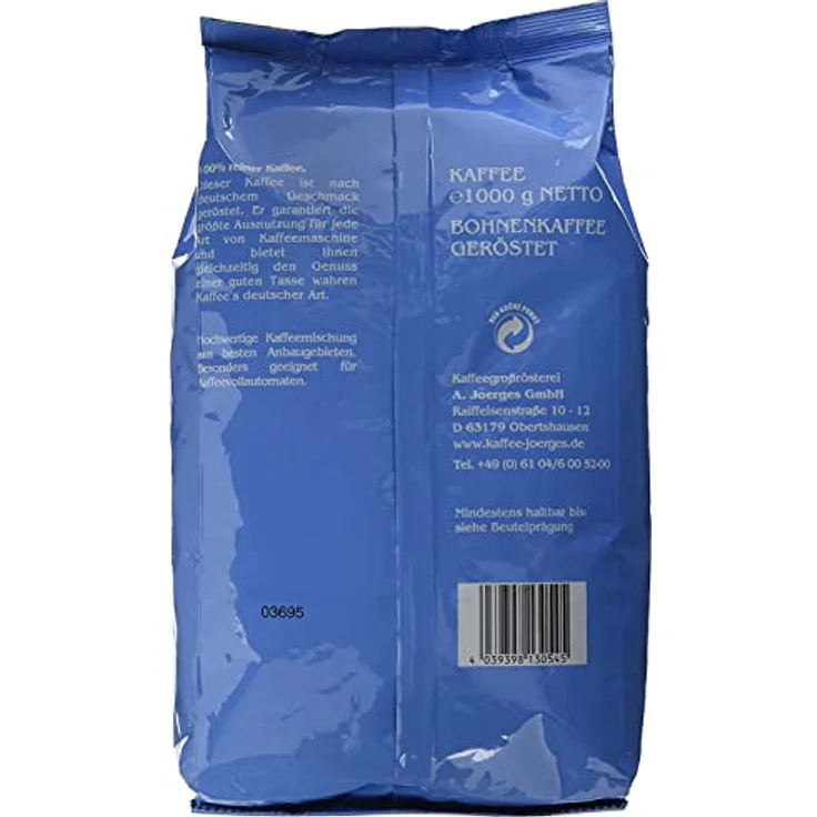 Joerges Gorilla Café Creme, 1 kg, Kaffeebohnen – Bild 4
