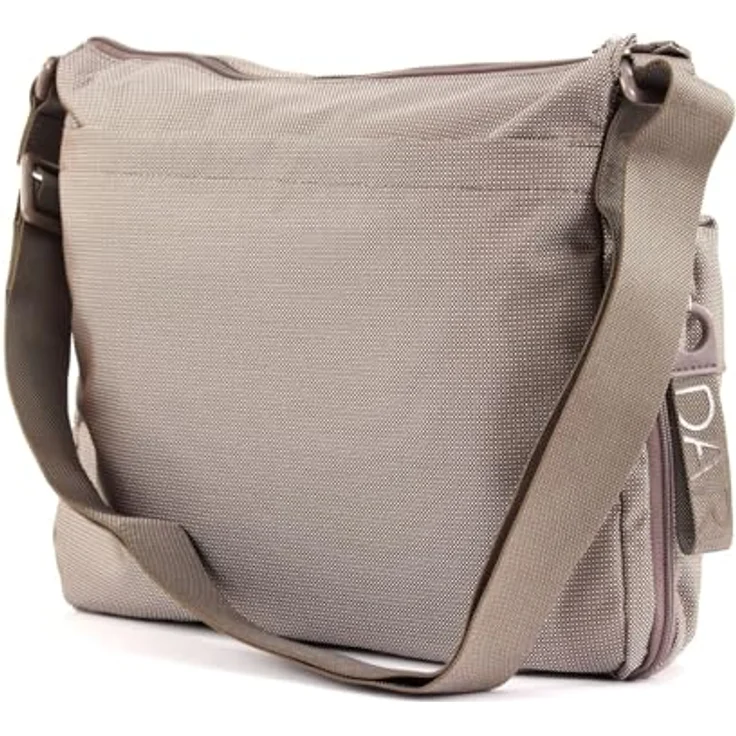 Mandarina Duck MD20 QMTX6 Umhängetasche, geräumig für A4-Unterlagen, Braun – Bild 5