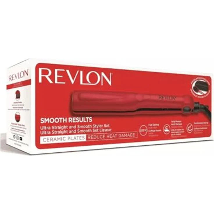 Revlon Ultra Straight Glatter Styler Giftset, Glätteisen für glattes Haar – Bild 2