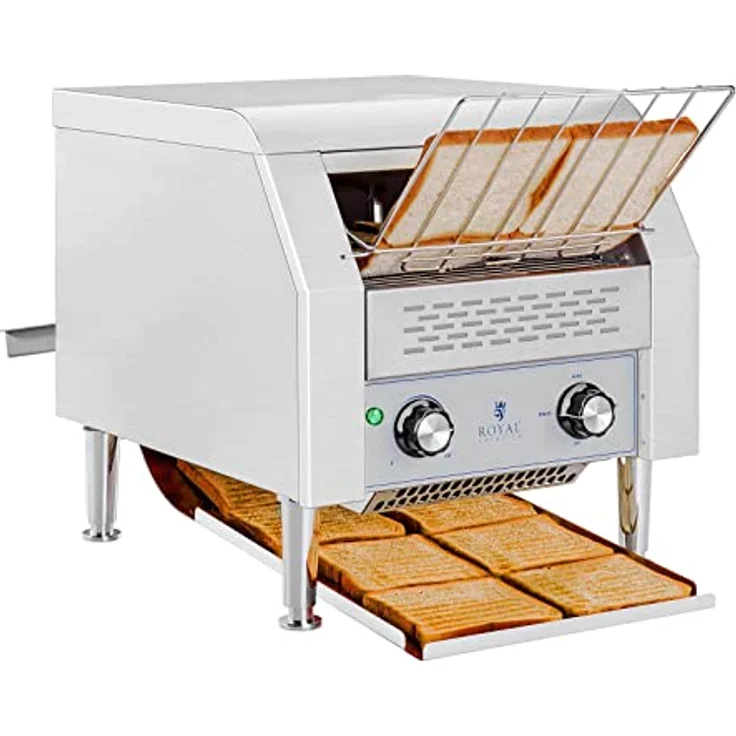 Royal Catering - RCKT-1940 - Durchlauftoaster - Edelstahl – Bild 4