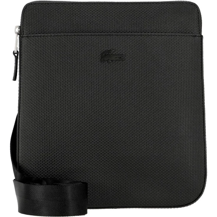 Lacoste Umhängetasche Core Essentials - Umhängetasche 27 cm (1-tlg), Herren, vielseitig kombinierbar, silberfarbene Details – Bild 1