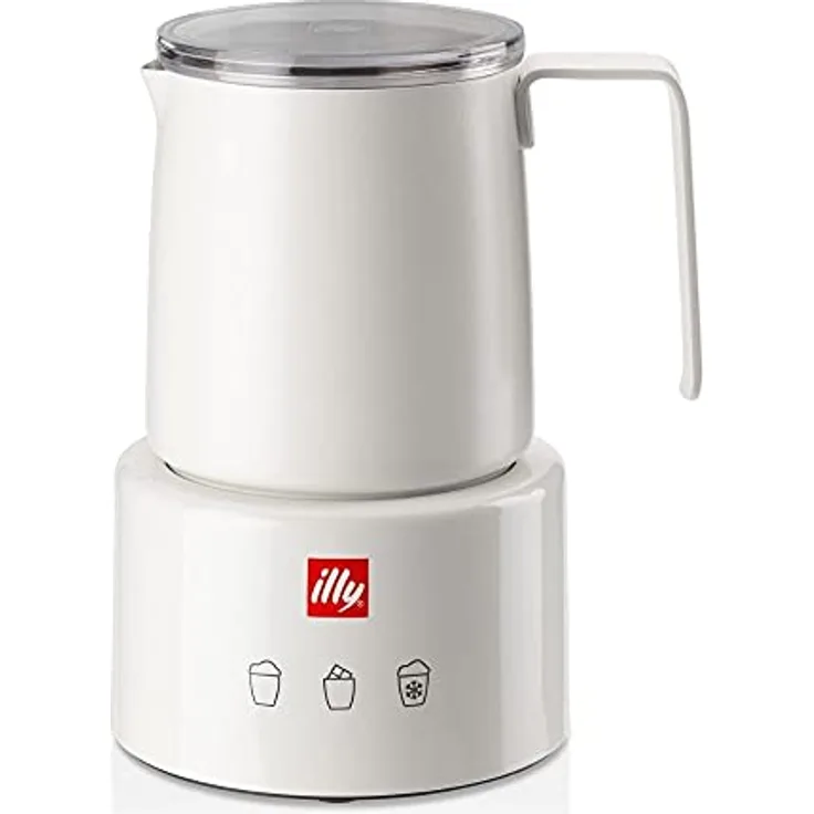 illy Milk Frother elektrischer Milchaufschäumer für heiße und kalte Milchschaum und heiße Schokolade