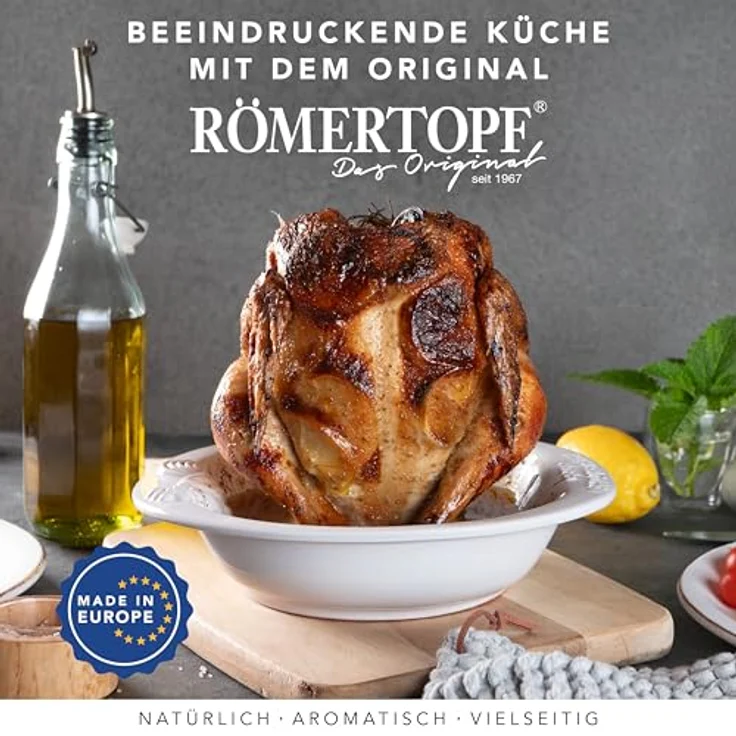 ROEMERTOPF 2 125 04 Hähnchenbräter Chiko, weiß – Bild 7
