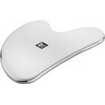 Zwilling Massagestein, 1-tlg., Edelstahl-Gesichtsmassage Tool, für Gua Sha Behandlungen, kühlende Wirkung