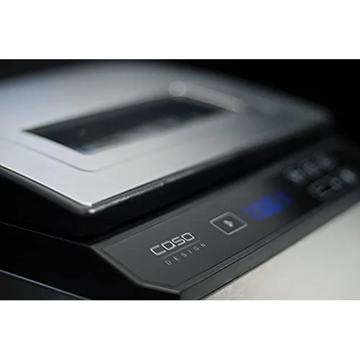 Caso SV900 Sous Vide Garer, 2000 Watt, 9 Liter Fassungsvermögen, perfektes Vakuum garen im Wasserbad für bis zu 5 Portionen, Niedertemperaturgarer 30°C bis 90°C in 0,1°C-Schritten – Bild 3