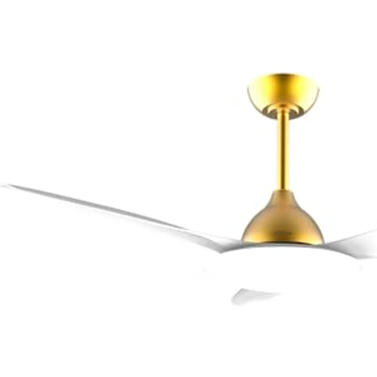 Cecotec EnergySilence Light 4800 Deckenventilator mit Licht, 48 Zoll, 36W LED, Fernbedienung, Timer, 6 Geschwindigkeiten, Goldweiß – Bild 2