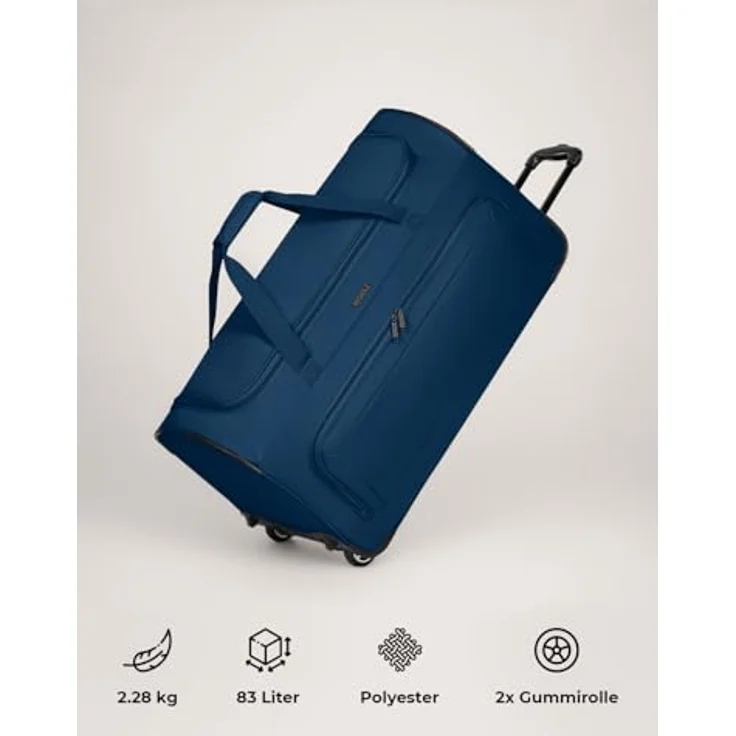 Redolz Duffle Essentials 2 Rollen Reisetasche 71 cm navy – Bild 9