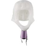 Grundig HS 6180 Volumenhaube, 600 Watt Leistung, Ionic-Funktion, Keramik-Schutz, 2 Temperatur- und Luftstromstufen, Kaltstufe, 3 Meter Kabel, Rosé / Silber