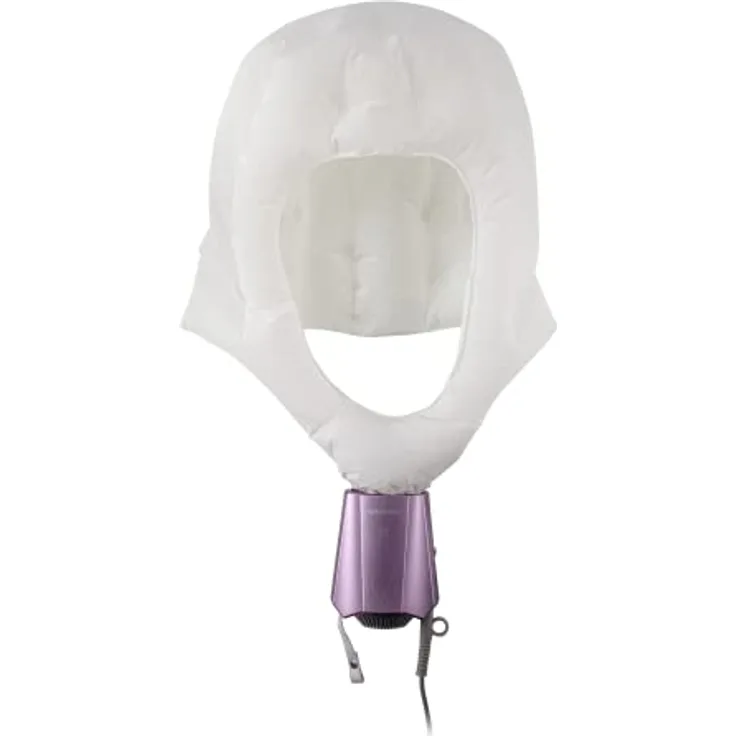 Grundig HS 6180 Volumenhaube, 600 Watt Leistung, Ionic-Funktion, Keramik-Schutz, 2 Temperatur- und Luftstromstufen, Kaltstufe, 3 Meter Kabel, Rosé / Silber