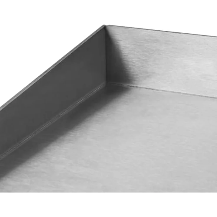 vertes FM19-G4-01 Tischgrill, elektrischer Plancha Grill mit 1700W Leistung, Edelstahl, glatte Grillfläche 40x26cm – Bild 8