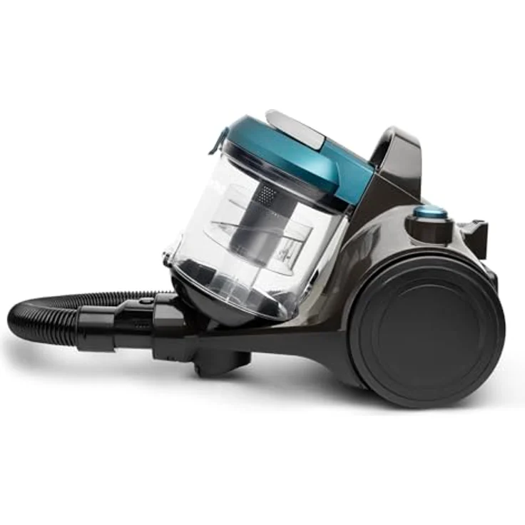 H.Koenig STC62, Bodenstaubsauger in Blau, 850 W mit 2,5 L Staubbehälter und HEPA-Filter, leise mit nur 79 dB – Bild 1