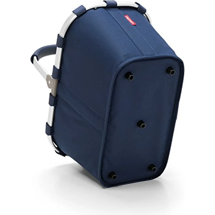 reisenthel carrybag Dark Blue - Stabiler Einkaufskorb mit viel Stauraum und praktischer Innentasche – Elegantes und wasserabweisendes Design – Bild 4